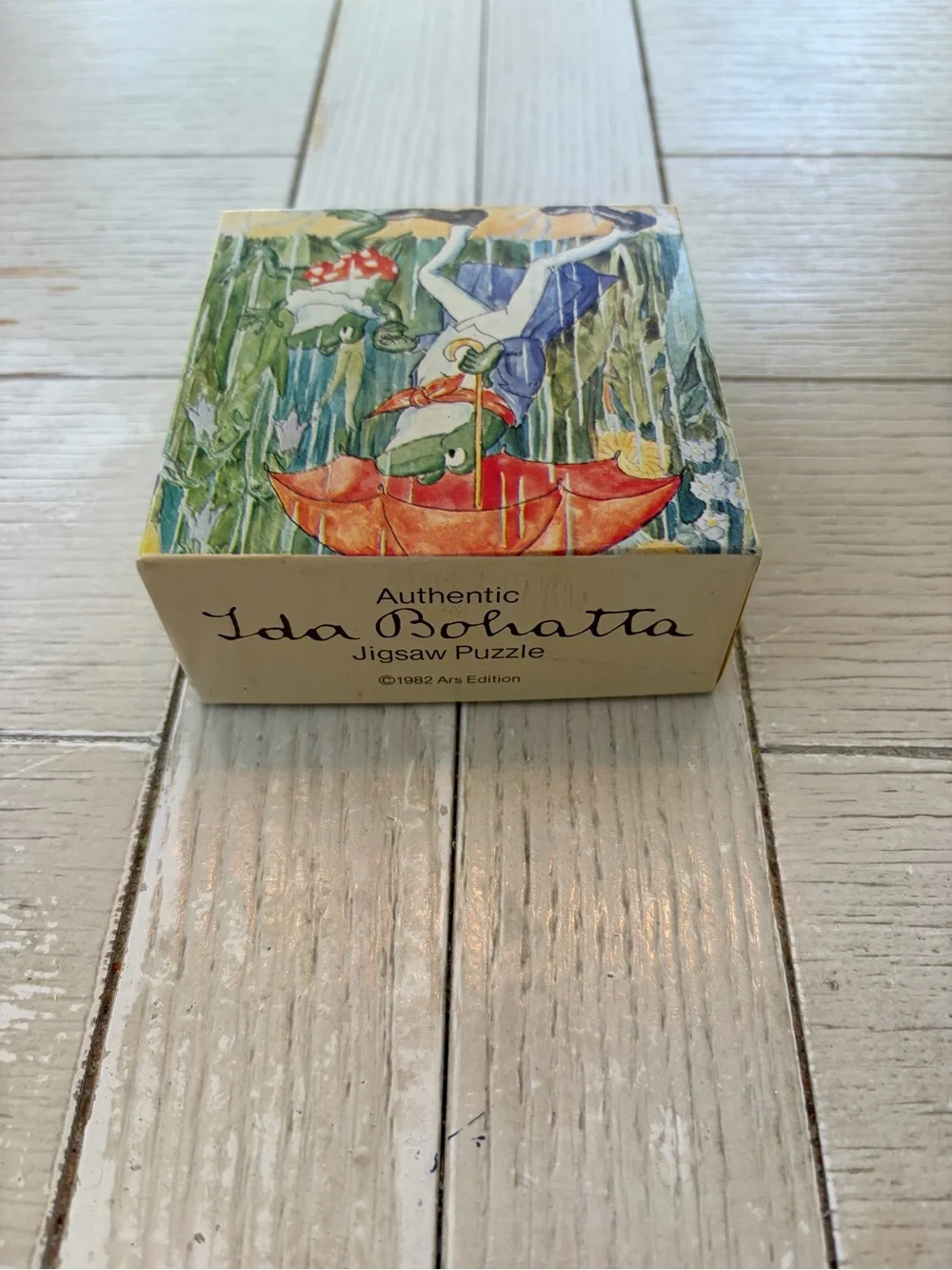 Vintage 1982 Authentic Ida Bojhatta Jigsaw Puzzle, 36 Pcs 7.5x7.5